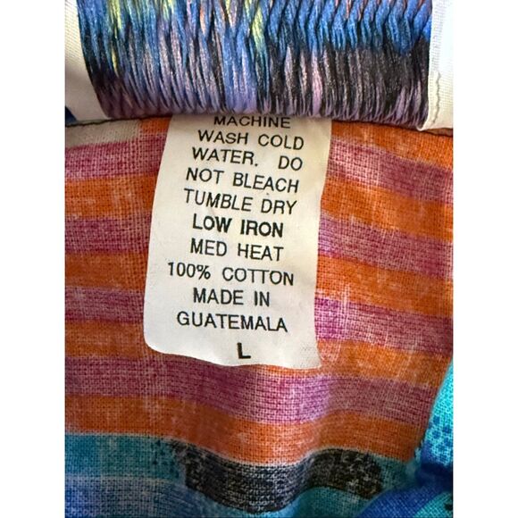 Vintage Cricket by the Creek Southwest Aztec Shirt – 100% Cotton – L – NWT - Picture 8 of 9